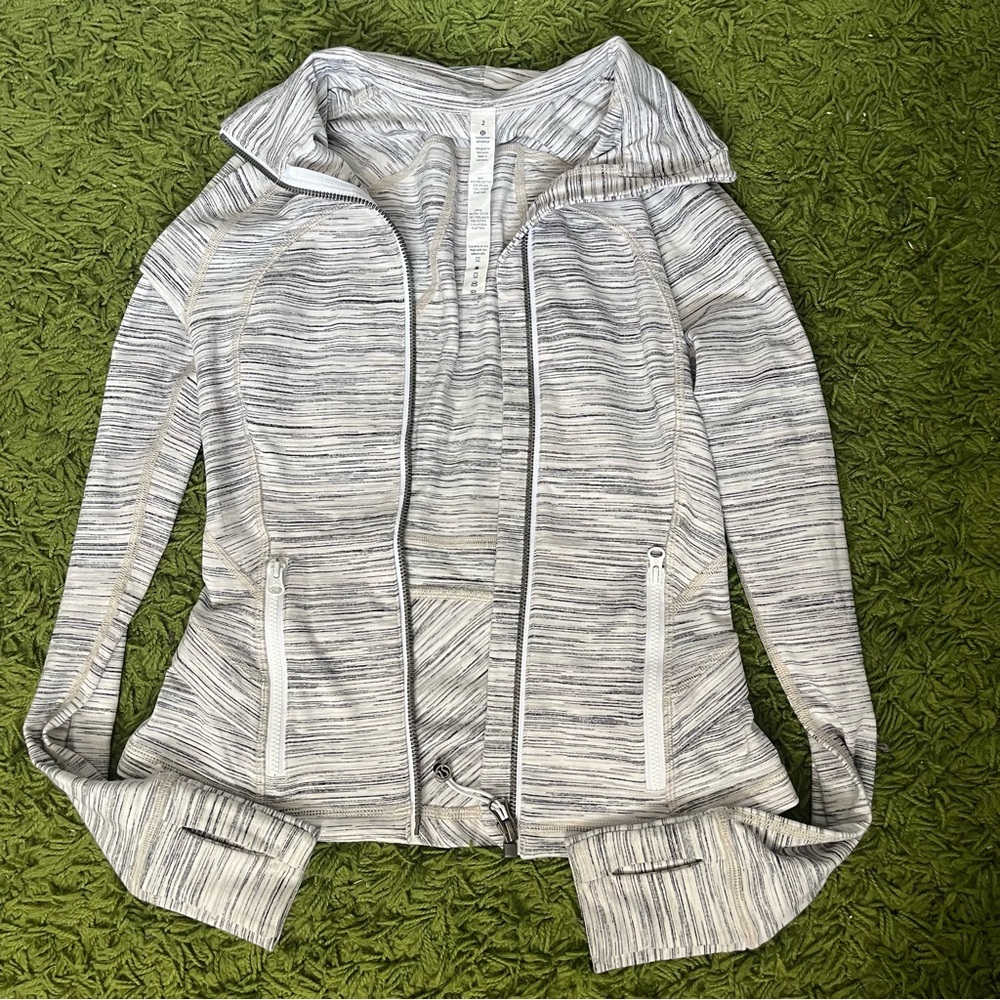 Lululemon Athletica Striped Hoodie